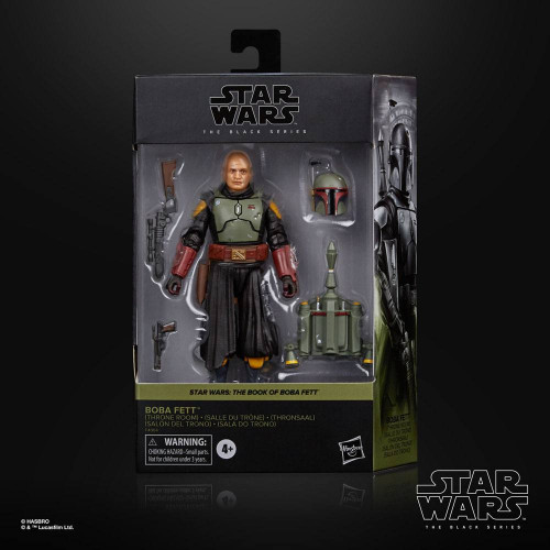 Star Wars: The Book of Boba Fett Black Series figurine Deluxe 2022 Boba Fett (Throne Room) 15 cm