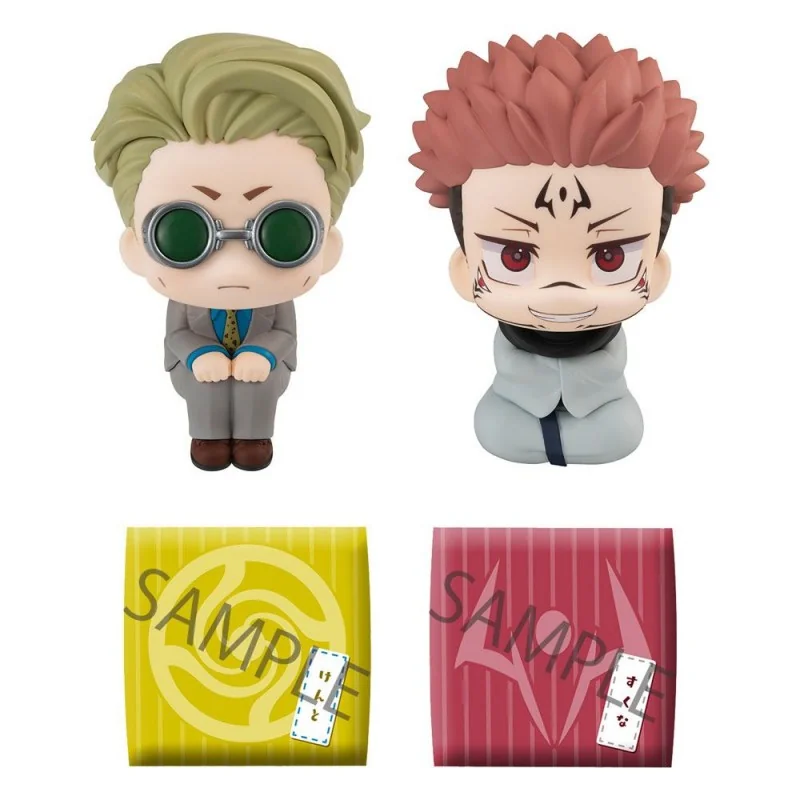 Figurine Jujutsu Kaisen statuettes PVC Look Up Nanami Kento & Sukuna Limited Ver. 11 cm