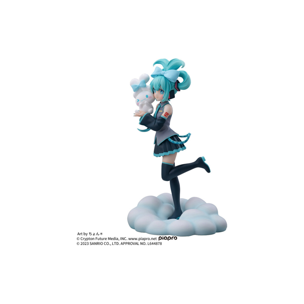 Hatsune Miku x Cinnamoroll Figurine Hatsune Miku Luminasta Ver.