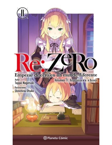 Re Zero 11 Novela – Livre
