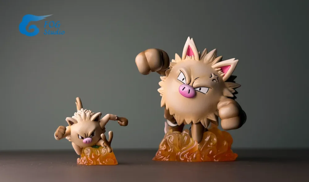 [PREORDER] 1/20 Scale World Figure [FOG] – Mankey & Primeape