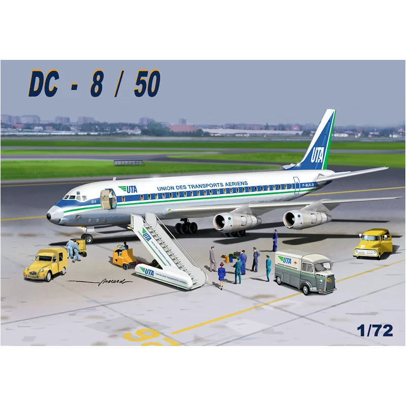 Maquette Douglas DC-8-50 'Union De Transports Aériens'