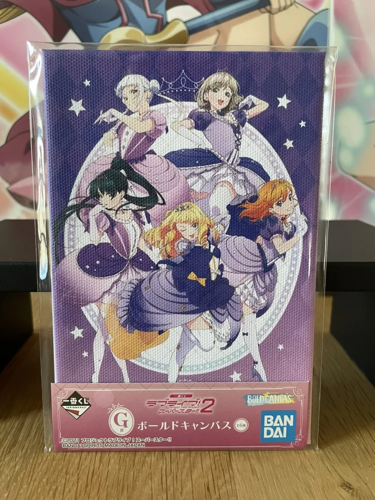 Love Live! Superstar!! – Canvas Chisato Arashi Ren Hazuki Sumire Heanna Kanon Shibuya Keke Tang Nonfiction!! Ichiban Kuji Bold Canvas 15 cm – Collection