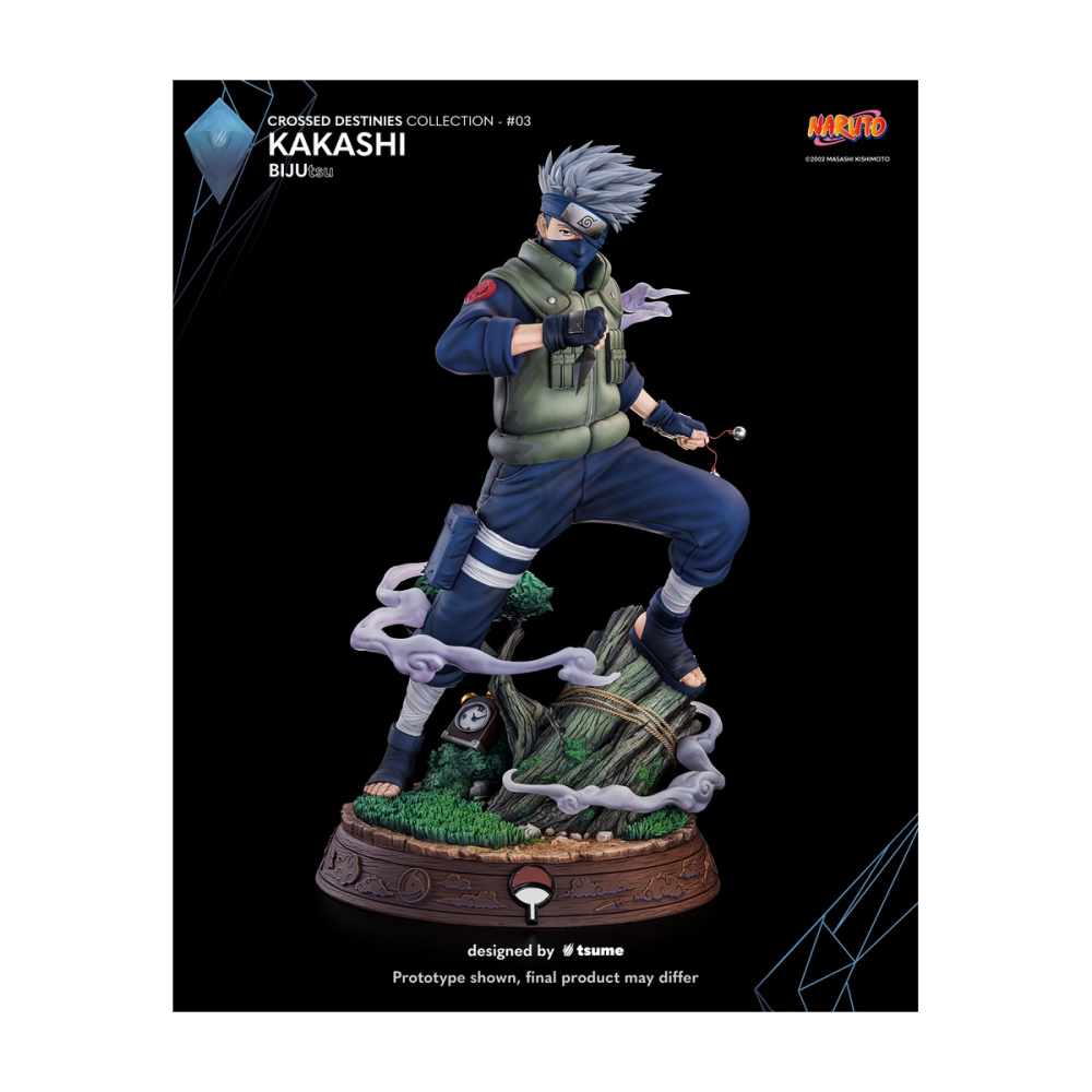 Figurine NARUTO - Kakashi - Statue Pvc/Metal/Polyresin 1/4 By Tsume 51cm