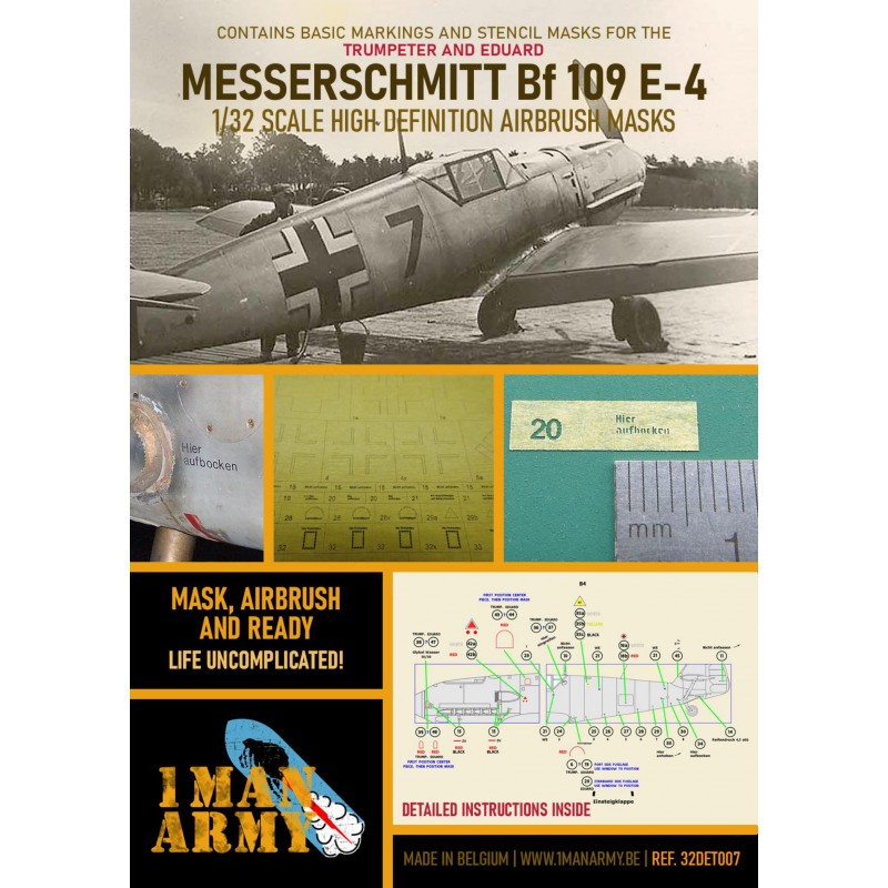 Accessoire Messerschmitt Bf-109E-4