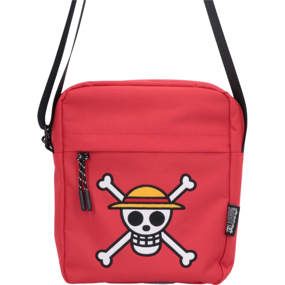 ONE PIECE - Luffy Jolly Roger - Sac bandoulière Rouge