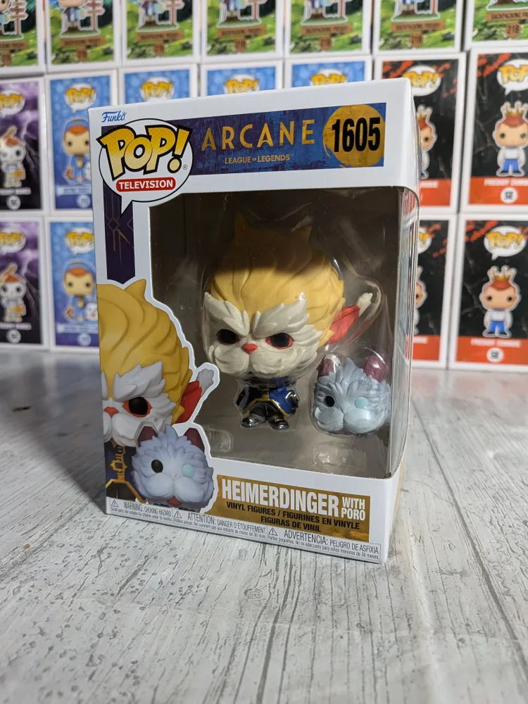 Arcane #1605 – Funko Pop! – Heimerdinger with Poro
