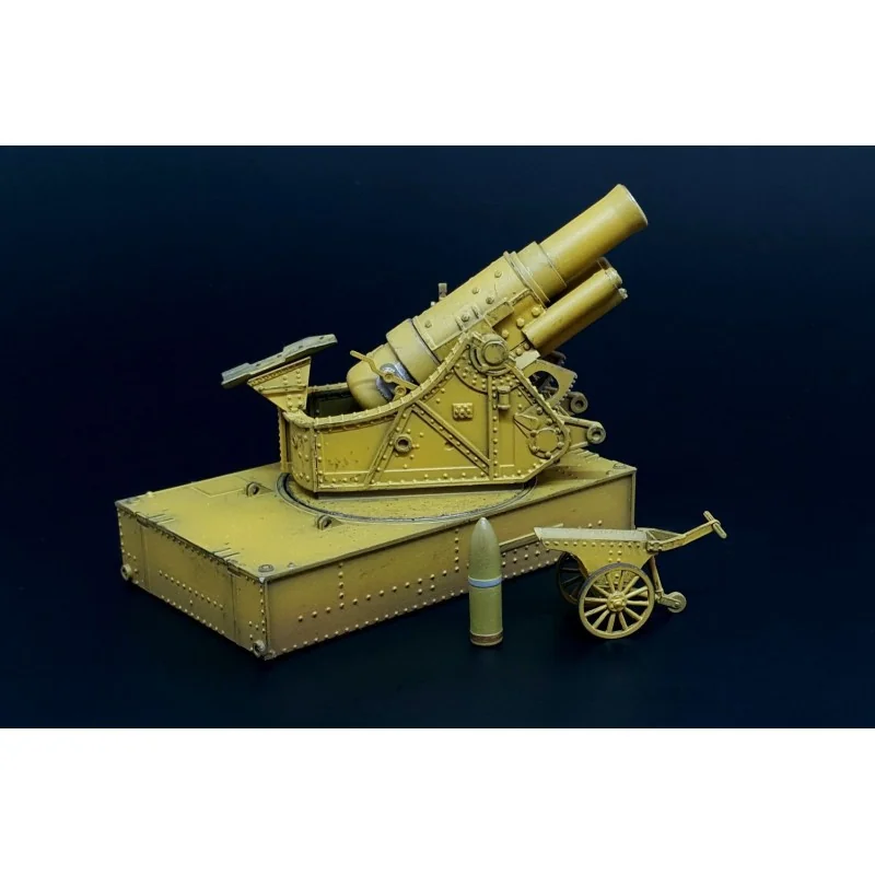 Maquette Obusier de siège Skoda 30,5 cm