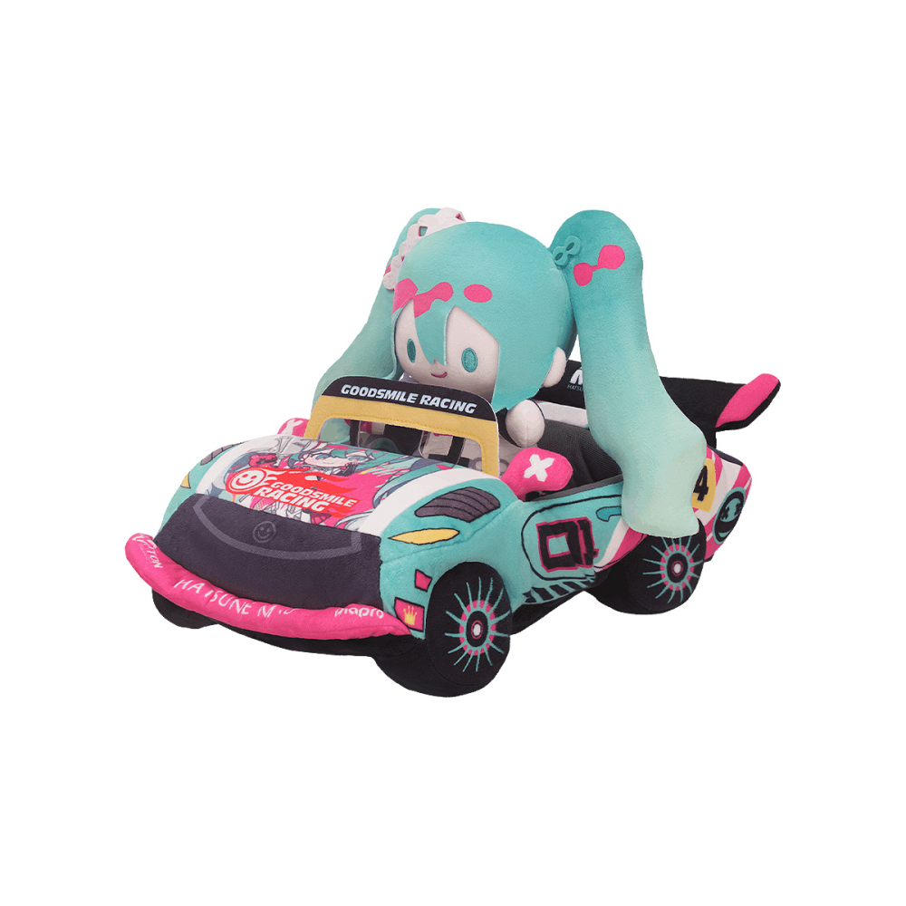 HATSUNE MIKU GT PROJECT - Hatsune Miku Racing 2025 - Set Peluche 15cm