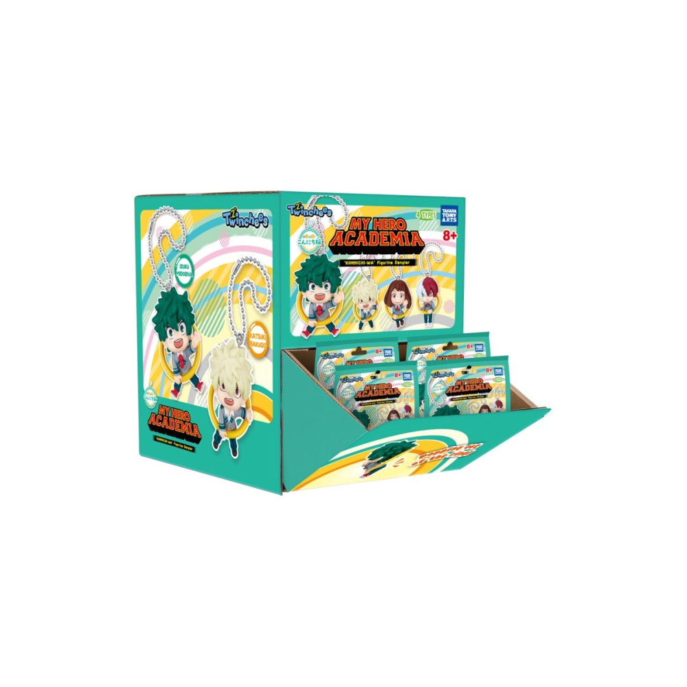 Twinchees My Hero Academia Danglers W6 Asst 24pcs