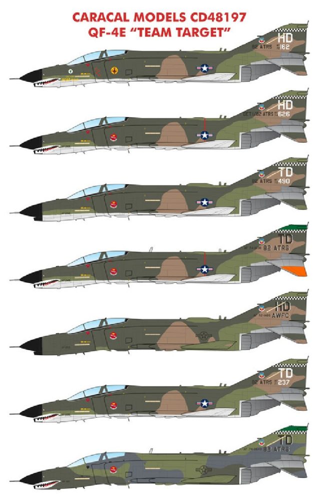 Décal IA-58 Pucara Plusieurs options de marquage pour l'avion d'attaque à turbopropulseur argentin IA-58 Pucara. Conçu pour le k