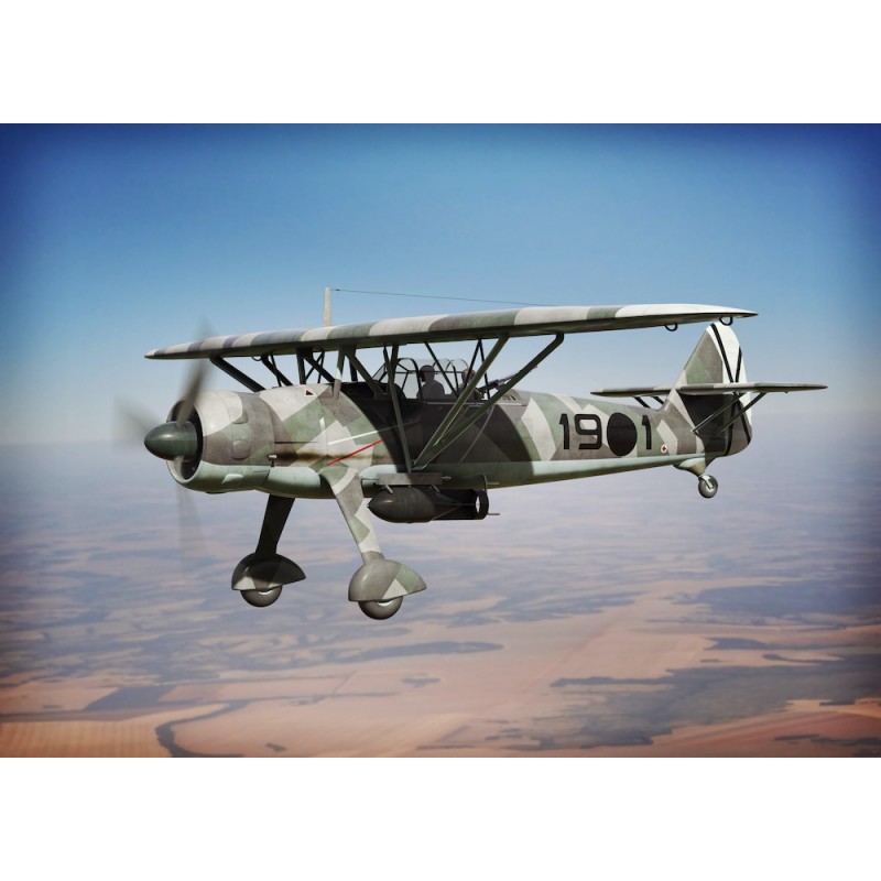 Maquette Henschel Hs-126A-1 „Superpava“ Légion Condor