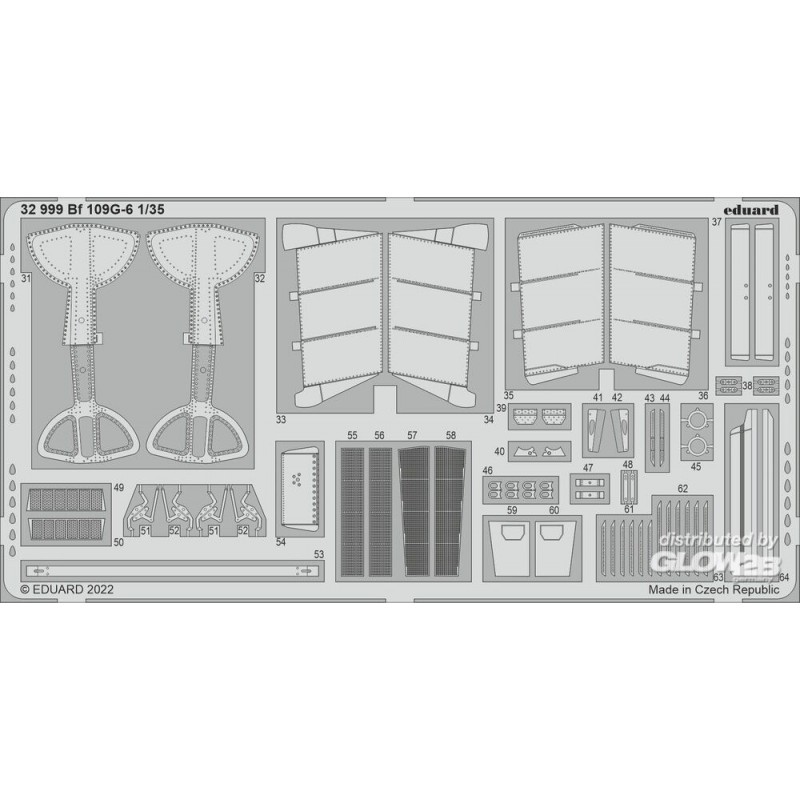 Accessoire Bf 109G-6