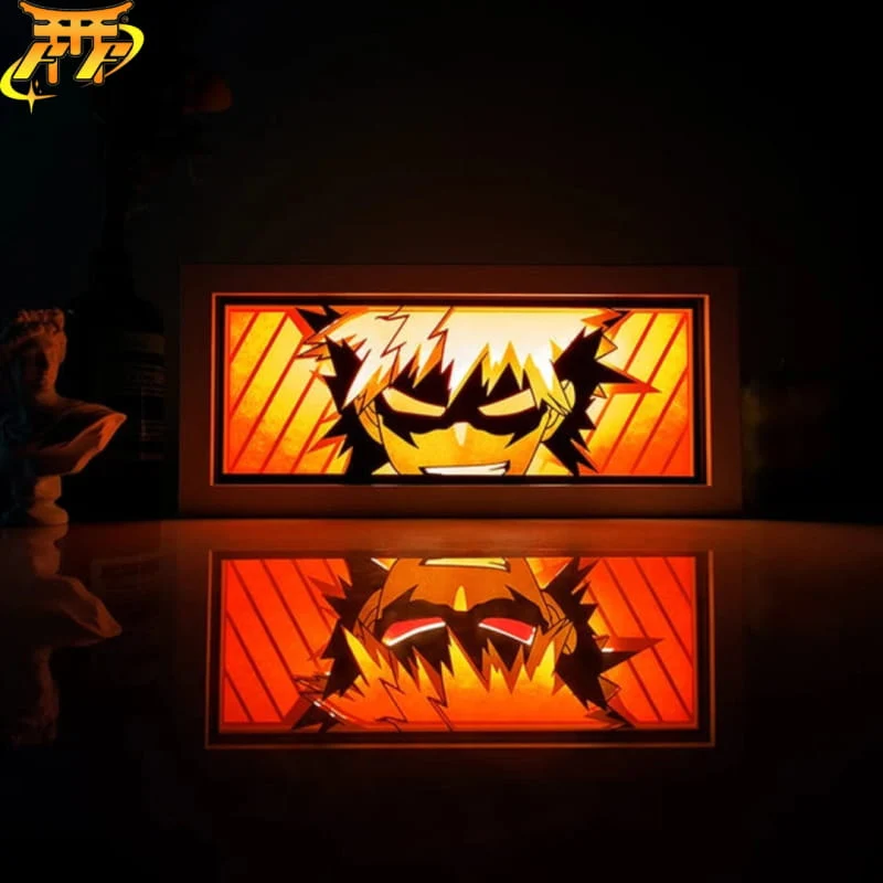 Lampe veilleuse 3D Katsuki Bakugo - My Hero Academia™