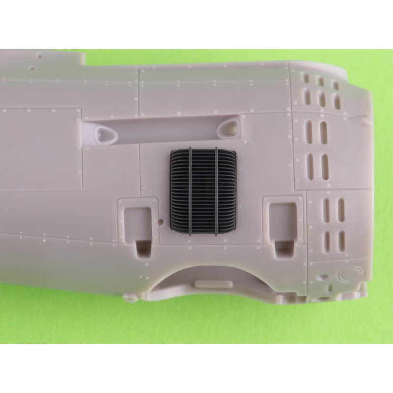 PZL P.11c - refroidisseur d'huile (conçu pour être utilisé avec les kits Arma Hobby)