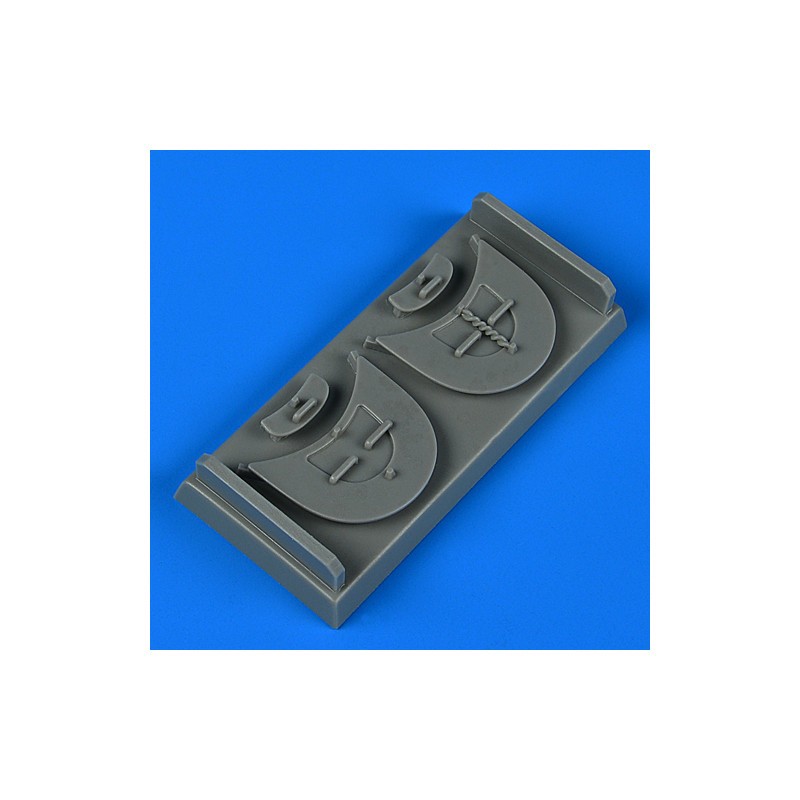 Accessoire Curtiss P-40 Warhawk FOD covers (designed to be used with Hasegawa kits)