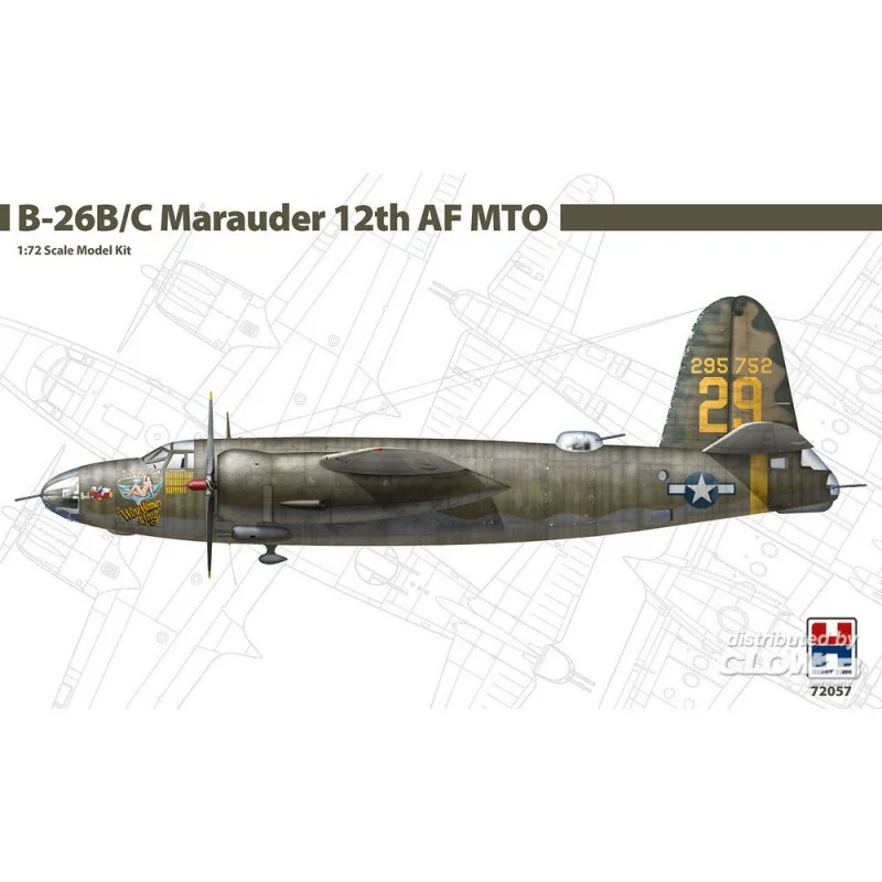 Maquette Maraudeur B-26B/C