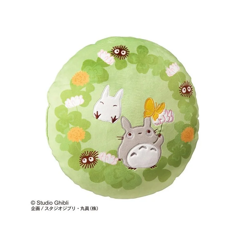 MON VOISIN TOTORO - Totoro Trèfle - Coussin 35x35cm