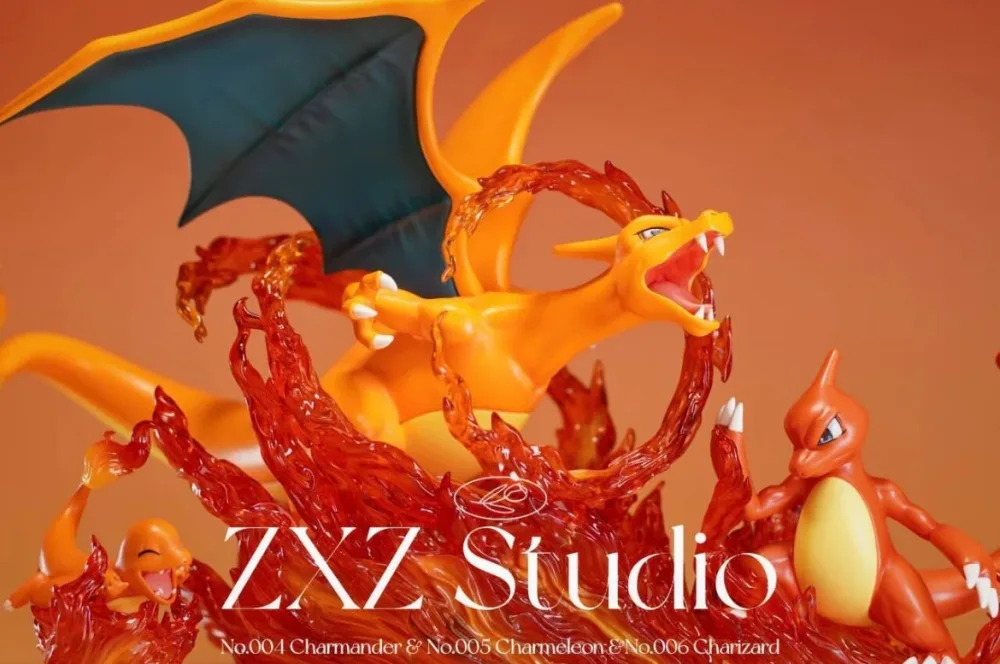 [IN STOCK] 1/20 Scale World Figure [PALLET TOWN] – Charmander & Charmeleon & Charizard