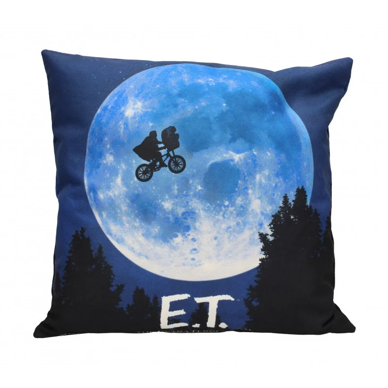 E.t. poster square cushion