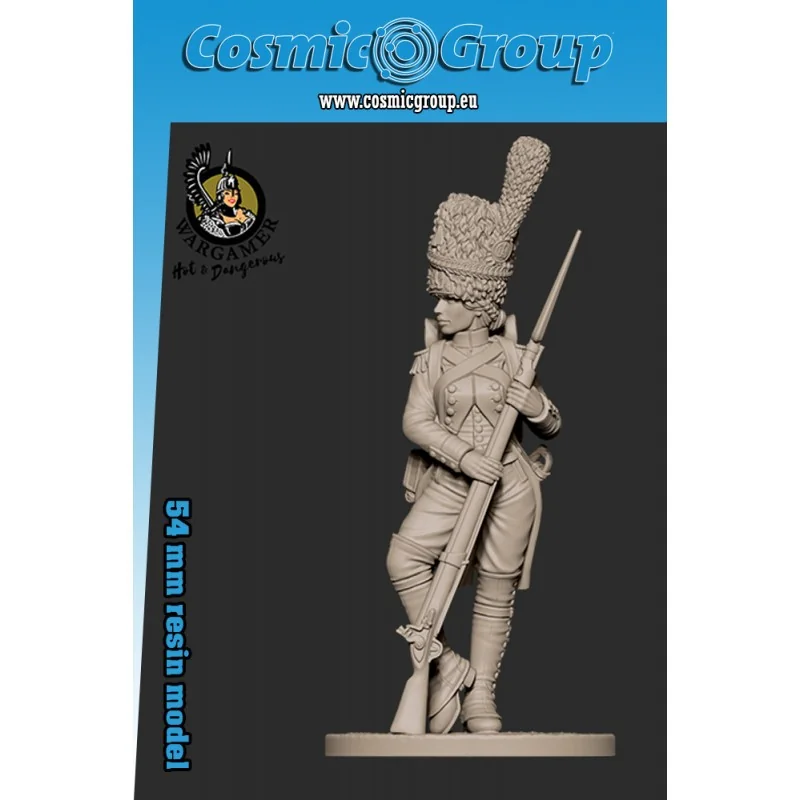 Miniature 54 mm CELINE THE OLD GUARD GRENADIER