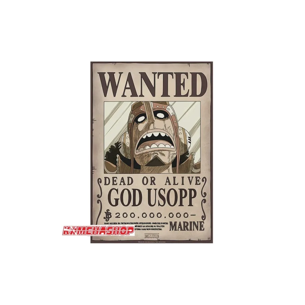 Affiche Wanted Ussop - New World Prime