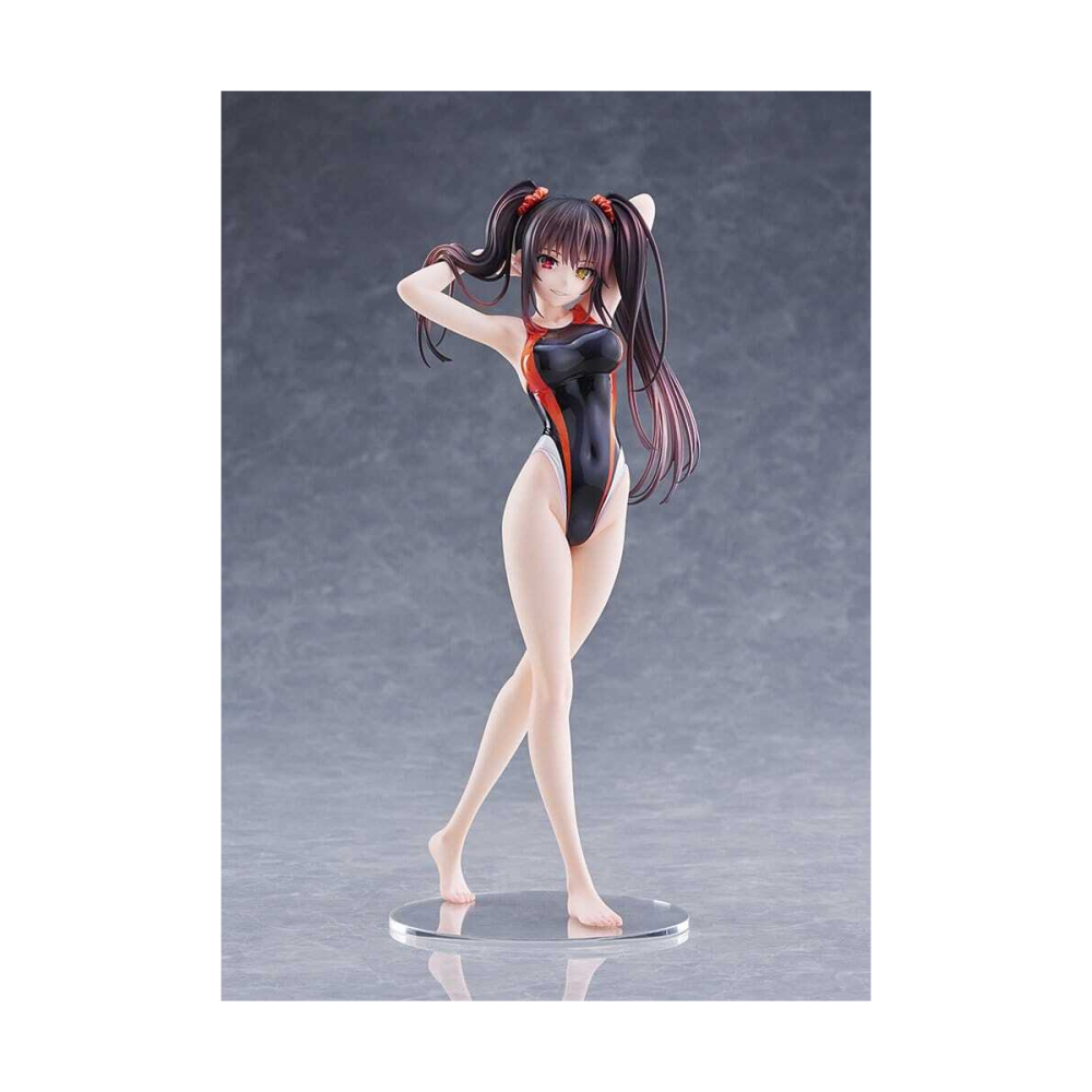 Date A Live Swimsuit Silhouette Figurine 1/7 Kurumi Tokisaki Swimwear Ver. 24 cm