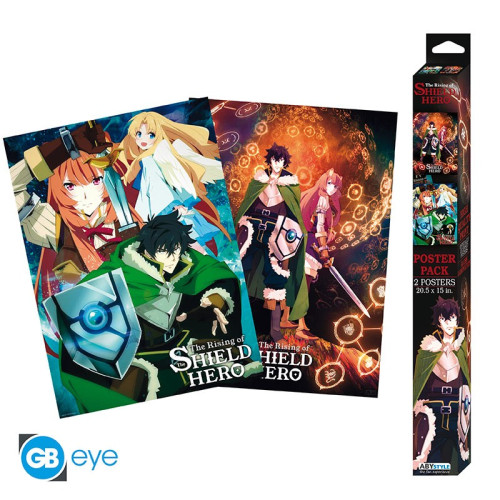 The Rising of the Shield Hero - 2 Posters Groupe Abystyle
