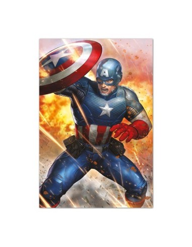 Poster – MARVEL Capitan America Under Fire