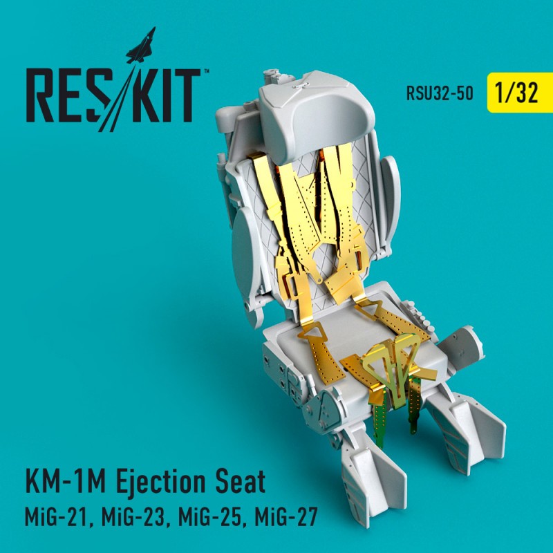 Siège éjectable KM-1M (Mikoyan MiG-21, Mikoyan MiG-23, Mikoyan MiG-25, Mikoyan MiG-27) (conçu pour être utilisé avec les kits Tr