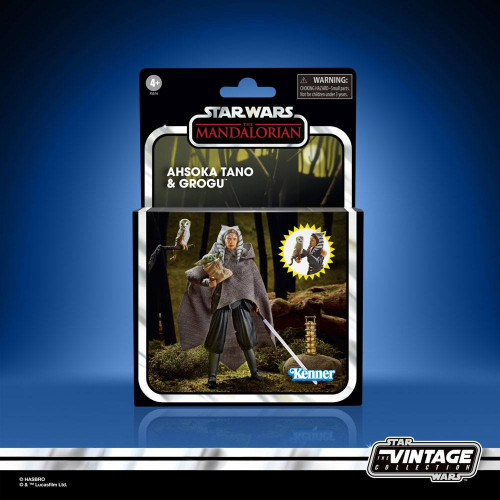 Star Wars: The Mandalorian Vintage Collection figurine 2022 Ahsoka Tano & Grogu 10 cm