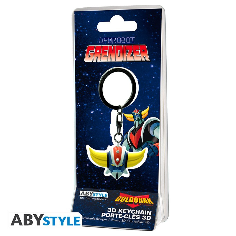 Porte-clés – GOLDORAK 3D Tête Goldorak Abystyle