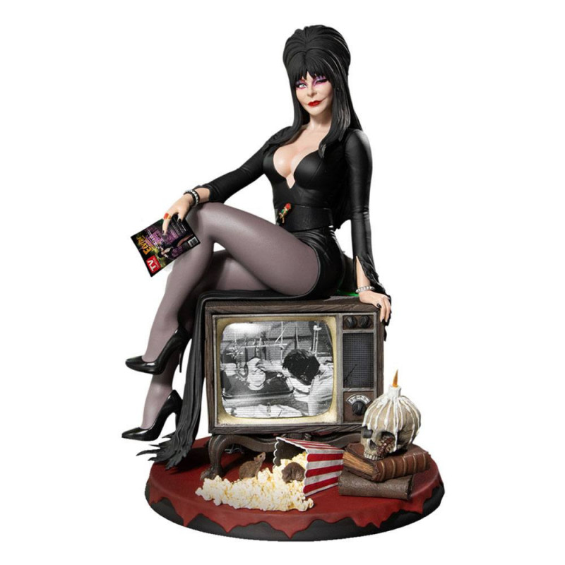 Statue – ELVIRA Mistress of the Dark Static Six Mezco