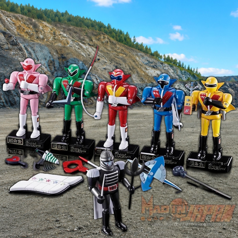 GORENGER Box Set Chogokin Himitsu Sentai Gorenger Bandai – Collection