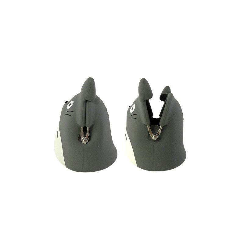 Mon voisin Totoro porte-monnaie mini Totoro gris 9 cm