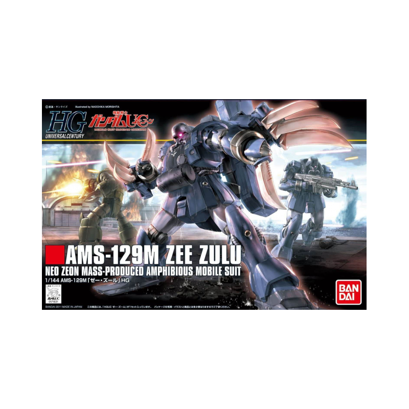 Gunpla GUNDAM - 1/144 HGUC ZEE ZULU - Model Kit