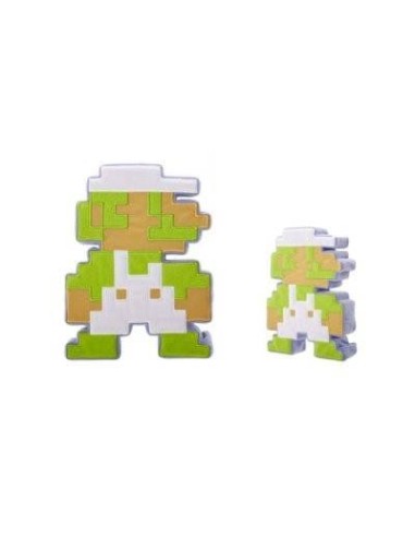 Super Mario Nintendo 8 bits Mario Verde – Peluche