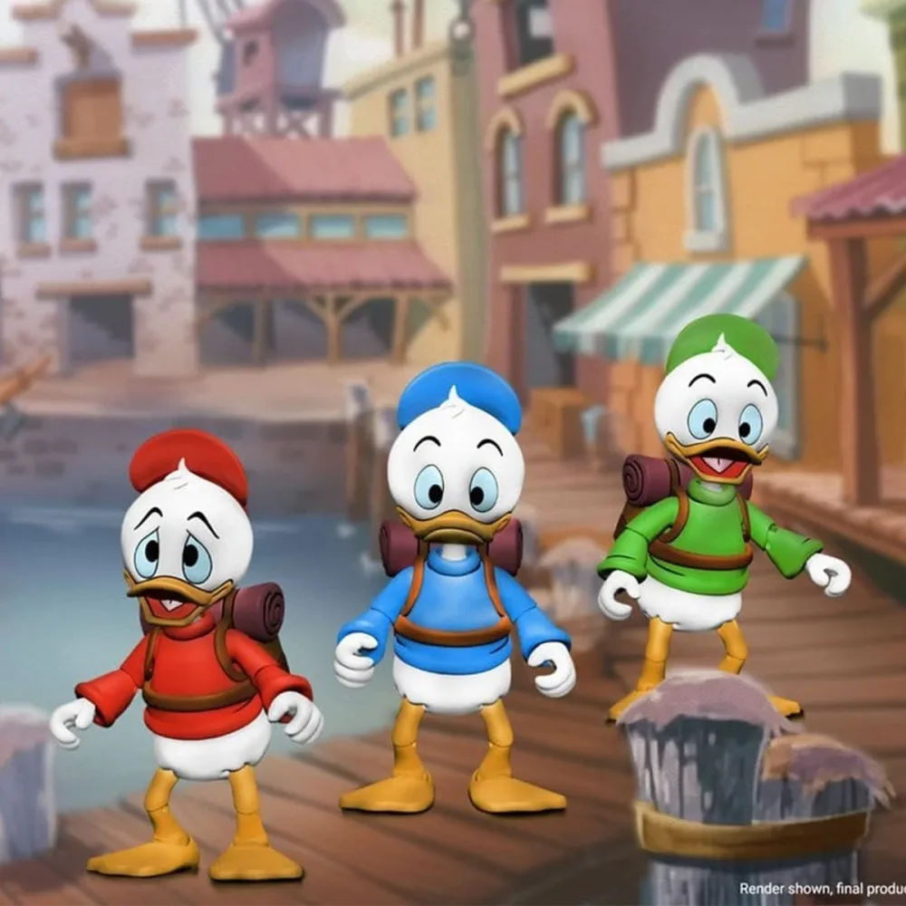 Ducktales - Pack 3 figurines Riri & Fifi & Loulou - Neca