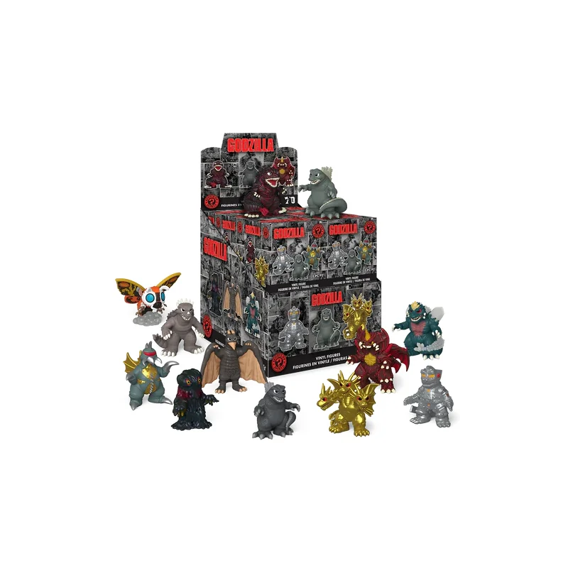Figurine Pop GODZILLA 70TH - Mystery Minis (BOX 12 Figurines)