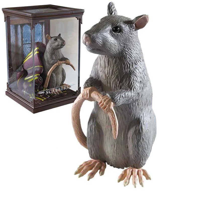 Figurine Harry Potter Statuette Magical Creatures Scabbers 13 cm