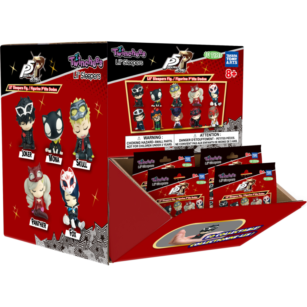 Twinchees Figurines Persona 5 The Royal Lil' Sleepers W8 Asst 24pcs
