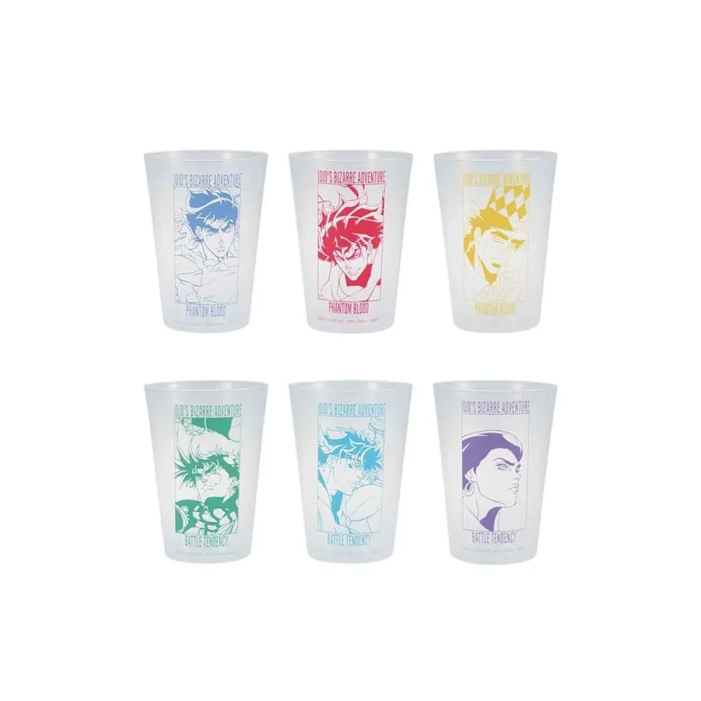 Jojo's Bizzare Adventure - Set de 6 Gobelets