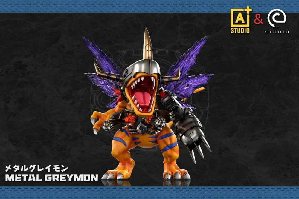[PREORDER] Digimon Figure [A+] – Metal Greymon
