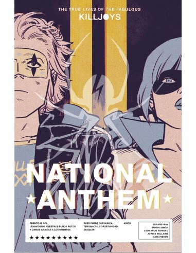The True Lives of the Fabulous Killjoys 2 National Anthem – Livre