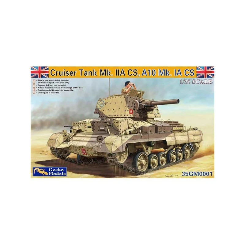 Maquette Cruiser Char Mk. IIA CS, A10Mk. IA CS