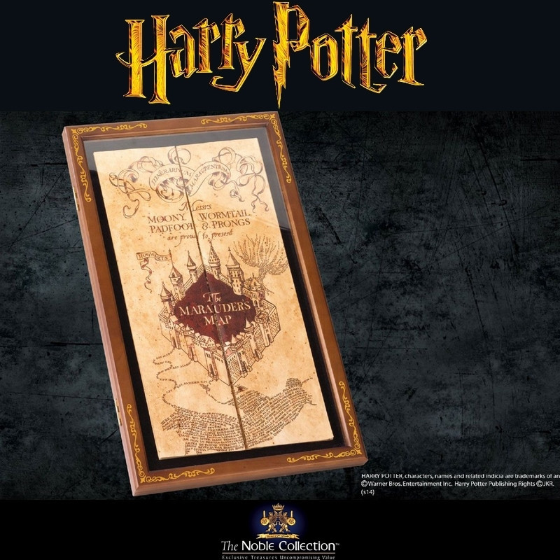 HARRY POTTER Coffret Carte du Maraudeur Noble Collection – Collection