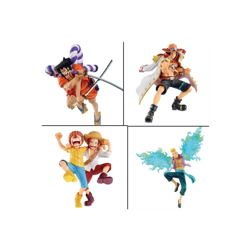 One Piece - Set 4 Figurines - Legend Over Time