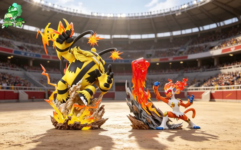 [PREORDER] 1/20 Scale World Figure [CHANGQING] – Electivire / Infernape