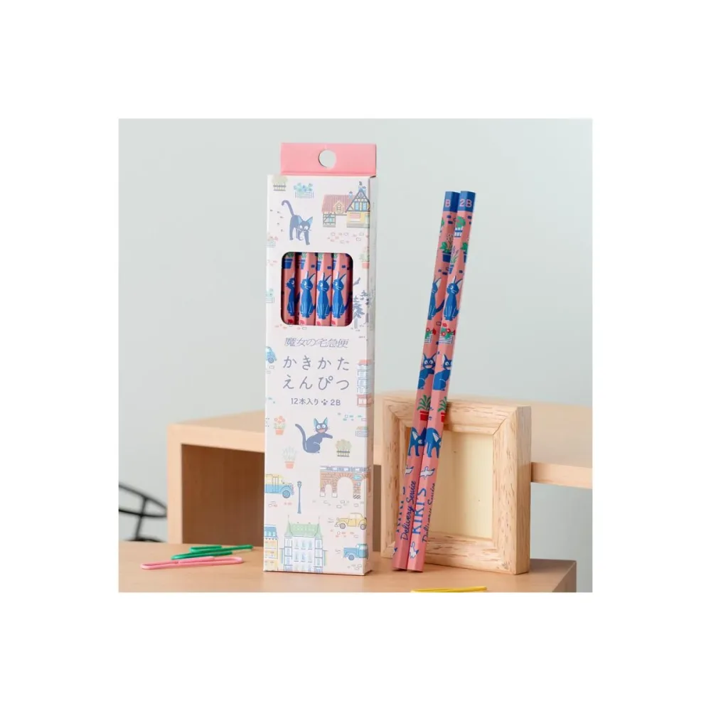 KIKI LA PETITE SORCIERE - Koriko Balade - Set de 12 crayons 2B
