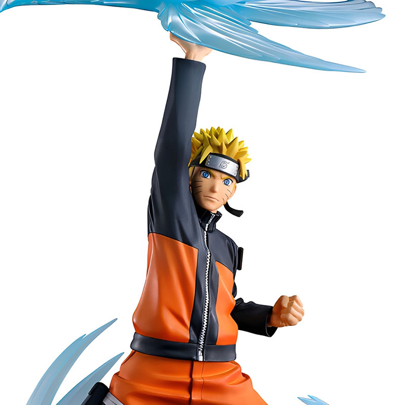 Figurine – NARUTO SHIPPUDEN Naruto Uzumaki Wind Style Rasen Shuriken Ichibansho Hidan & Kakuzu Arc Bandai